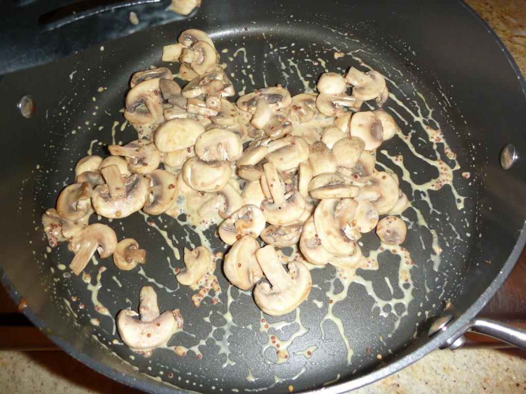 Steak and Low calorie Creamy Mushroom Sauce Claire K Creations