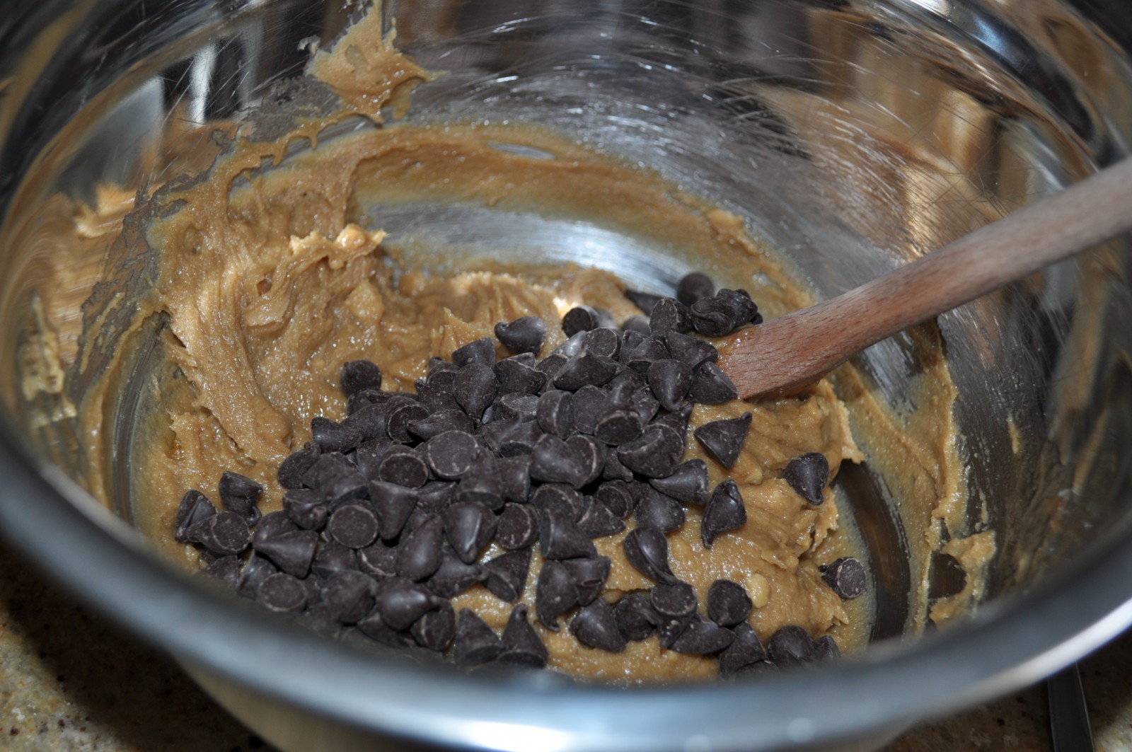 Chewy peanut butter chocolate cookies low calorie Claire K Creations