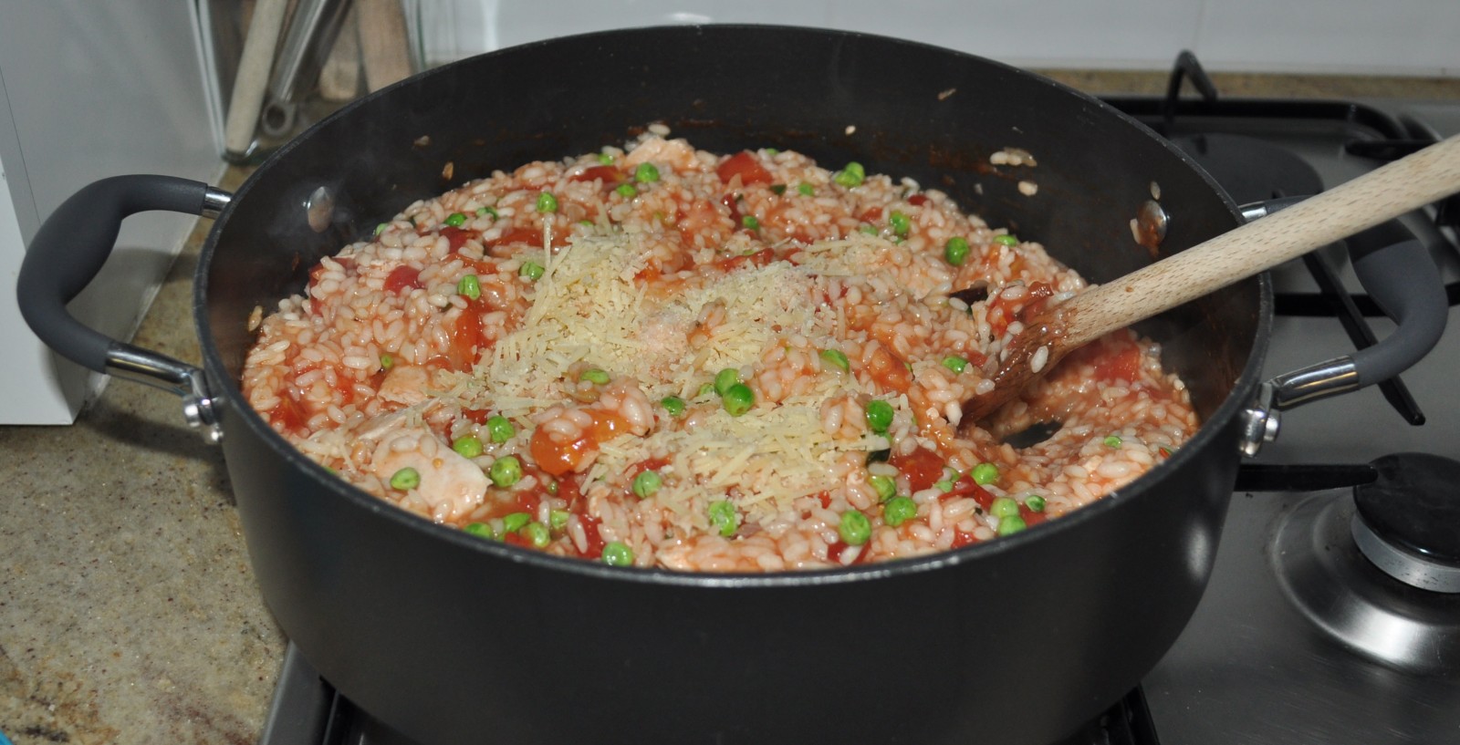 Tomato chicken risotto Claire K Creations