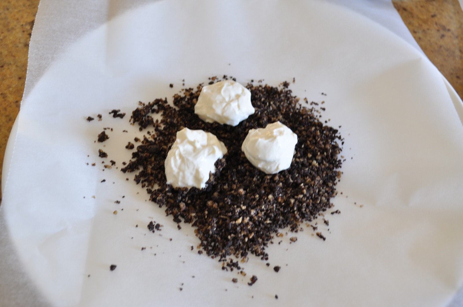 Labneh balls and Greek yoghurt cheese Claire K Creations