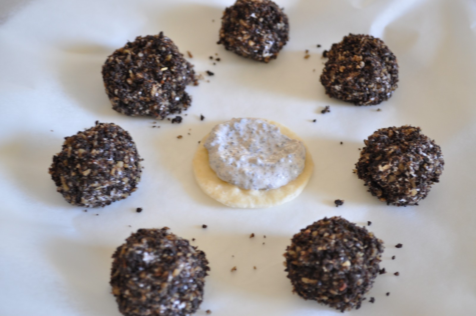 Labneh balls and Greek yoghurt cheese Claire K Creations