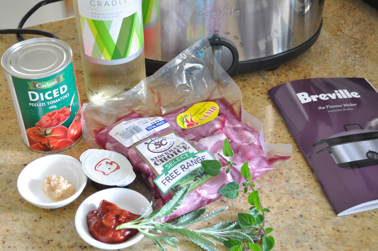 Lamb ragu in the Breville Flavour Maker slow cooker Claire K Creations