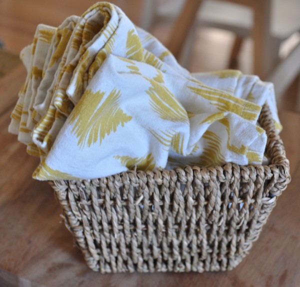 Homemade napkins