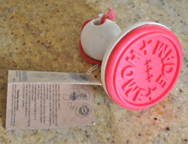 Home made cookie stamp
