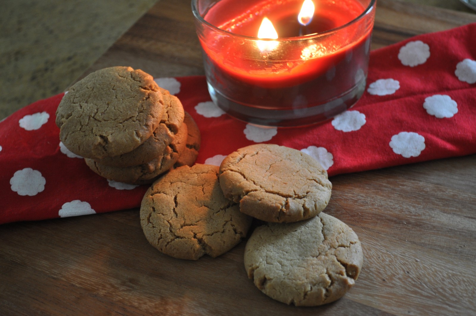 Ginger nut cookies Claire K Creations
