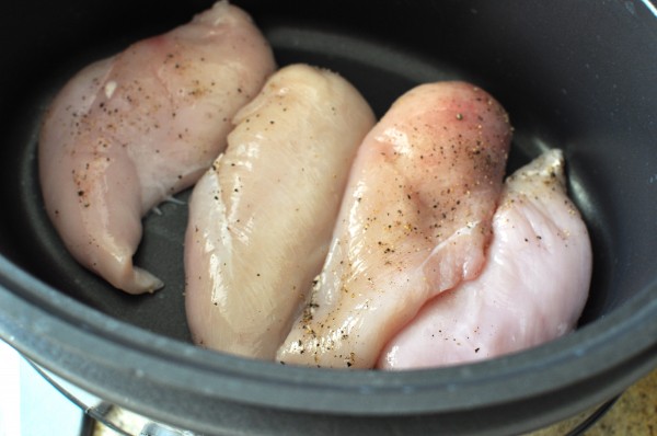 Chicken in the slow cooker