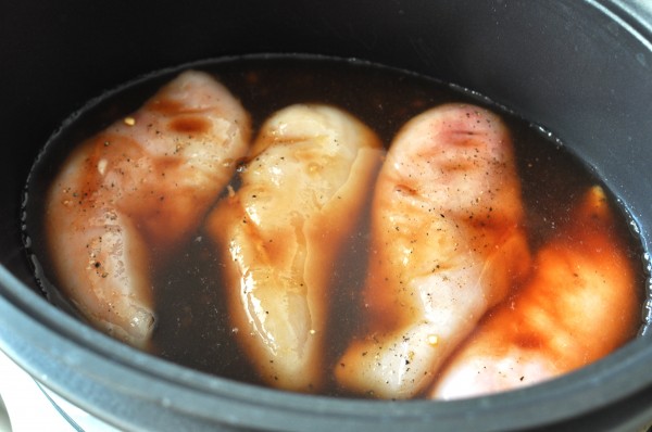 Saucy chicken