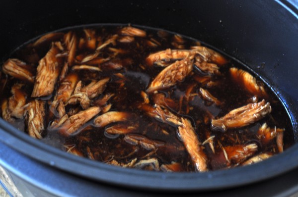 Back in the slow cooker with the corn flour