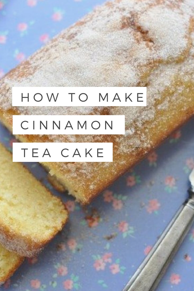 How to make cinnamon tea cake Claire K Creations