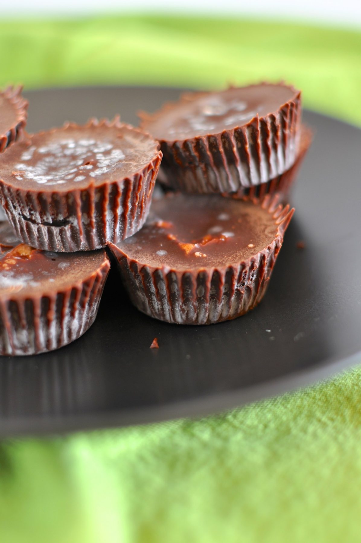 Raw peanut butter chocolate cups Claire K Creations