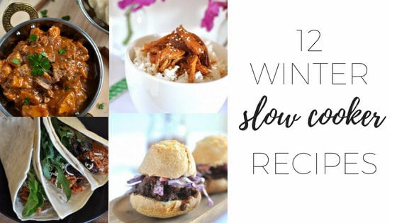 12 winter slow cooker recipes via www.clairekcreations.com