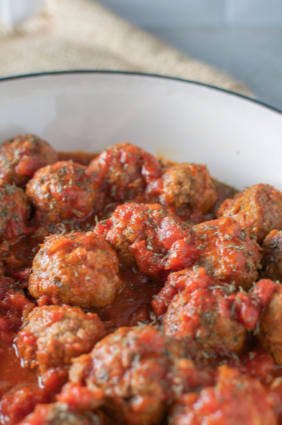 Paprika meatballs in saffron tomato sauce Claire K Creations