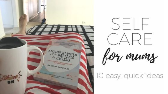self care for mums