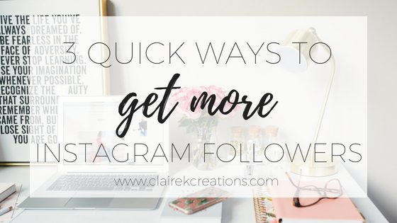 three quick ways to get more instagram followers
