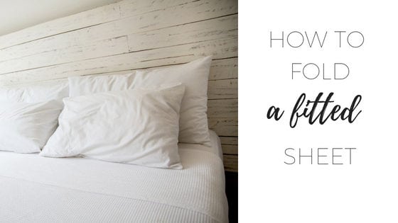 How to fold a fitted sheet
