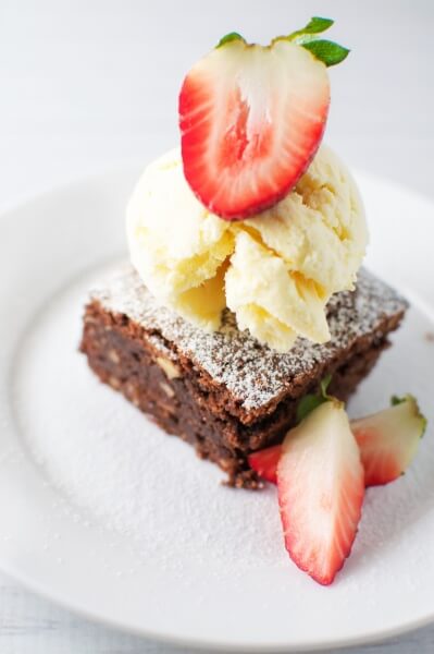 Best Ever Chocolate Brownie via www.clairekcreations.com