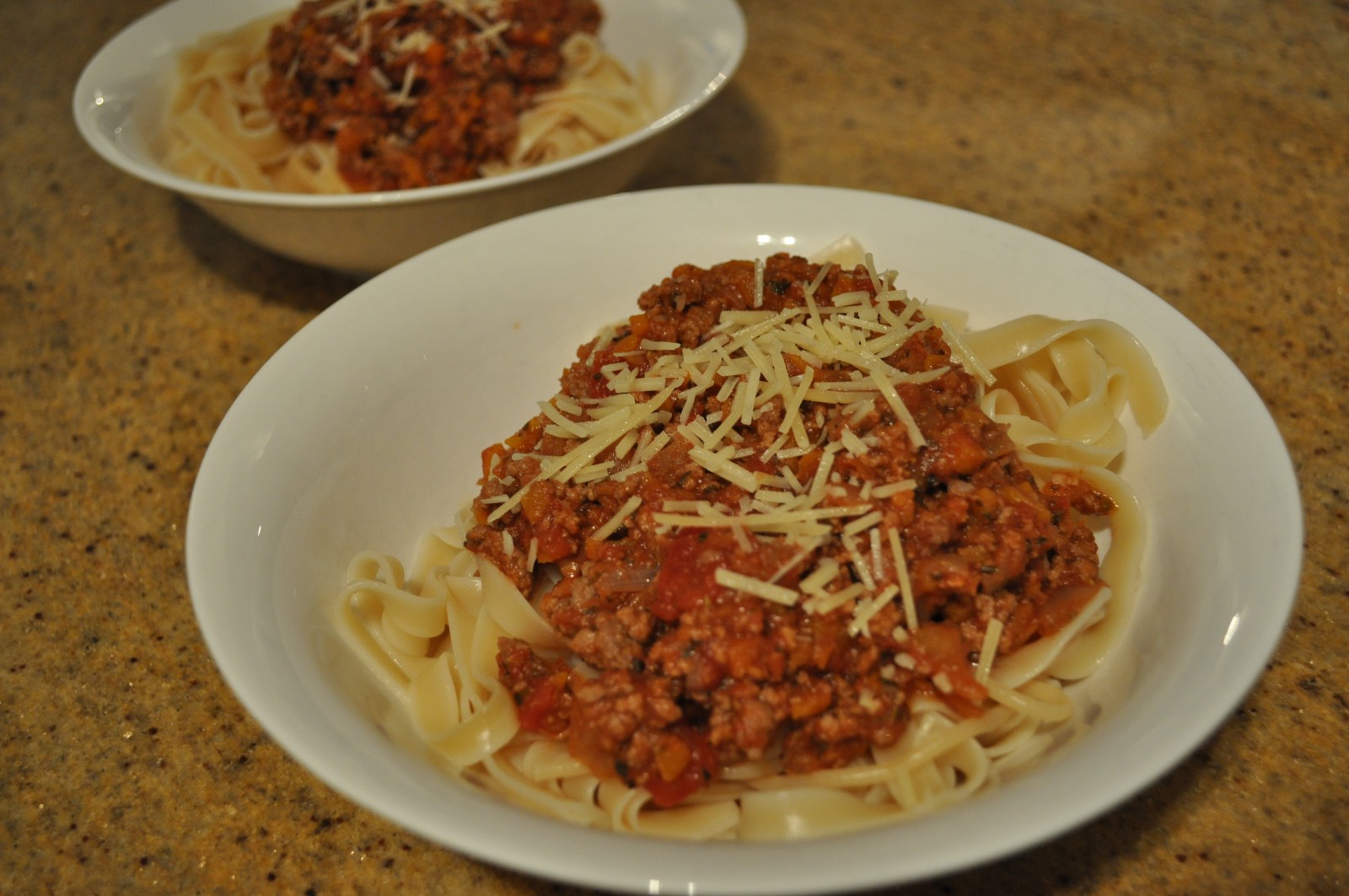 Spaghetti bolognese lower calorie version Claire K Creations