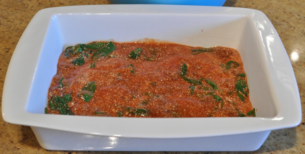 Assemble the lasagna