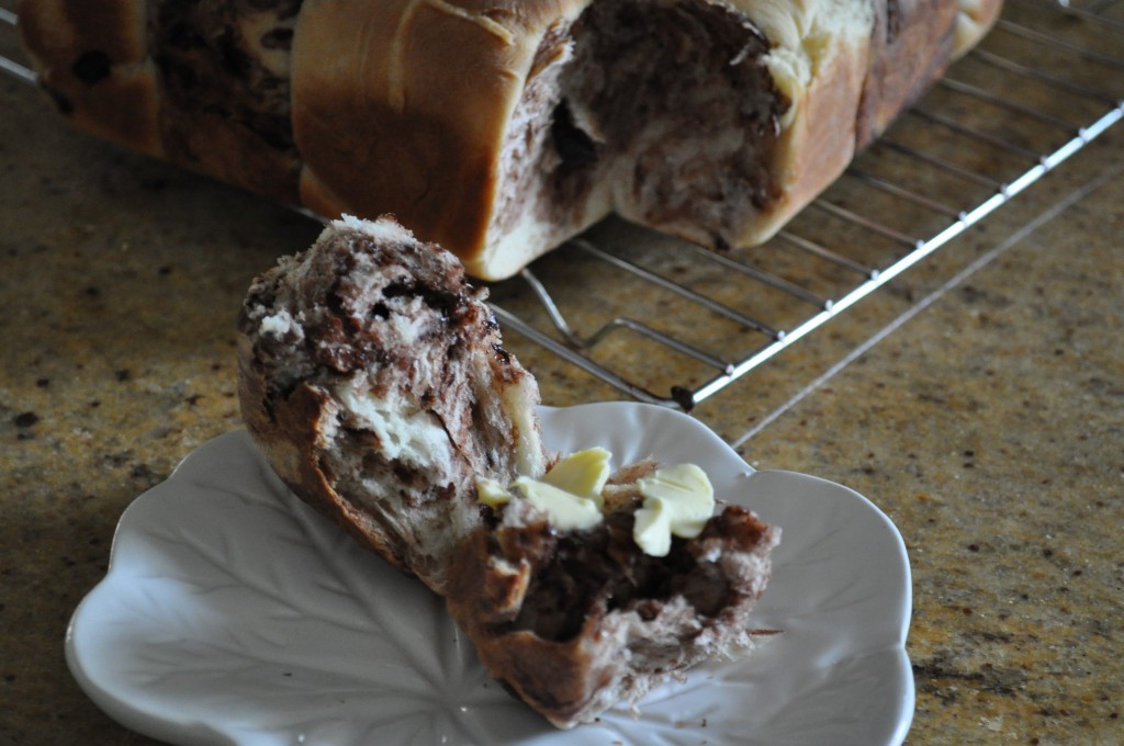 Hot buttered checkerboard hot cross buns