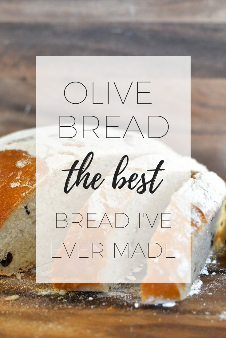 Olive bread the best bread I've ever baked Claire K Creations