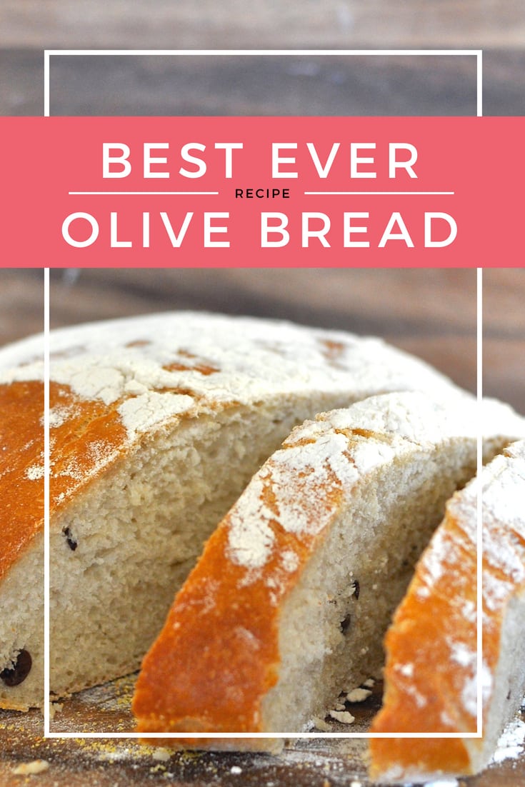 Olive bread the best bread I've ever baked Claire K Creations