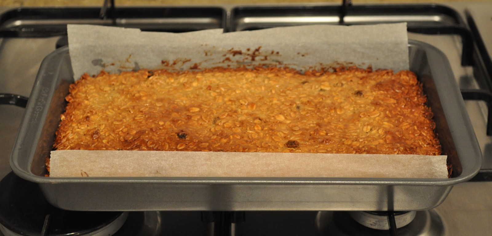 Easy homemade muesli bars (using packet muesli)