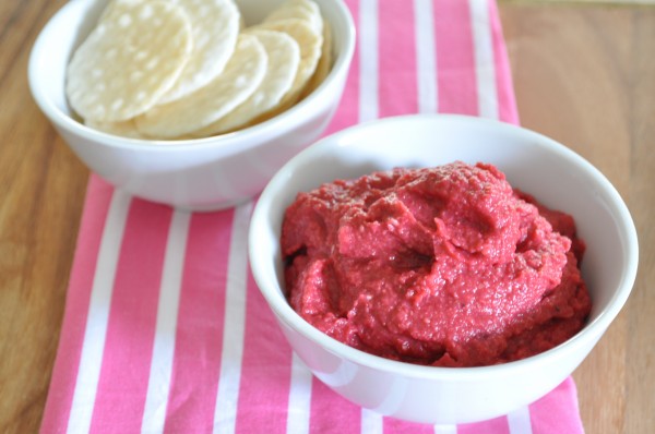 Pink hommus