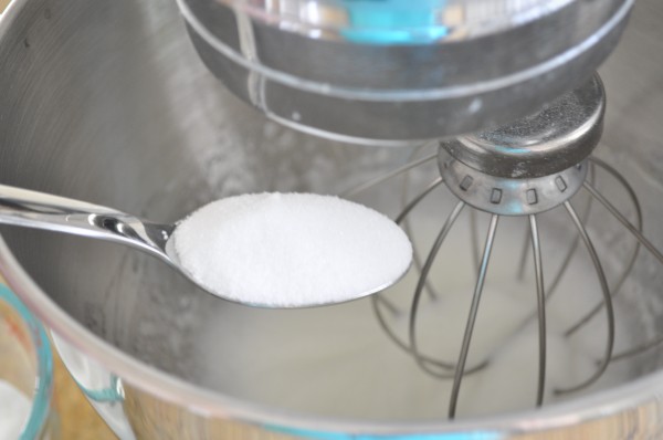 Adding sugar