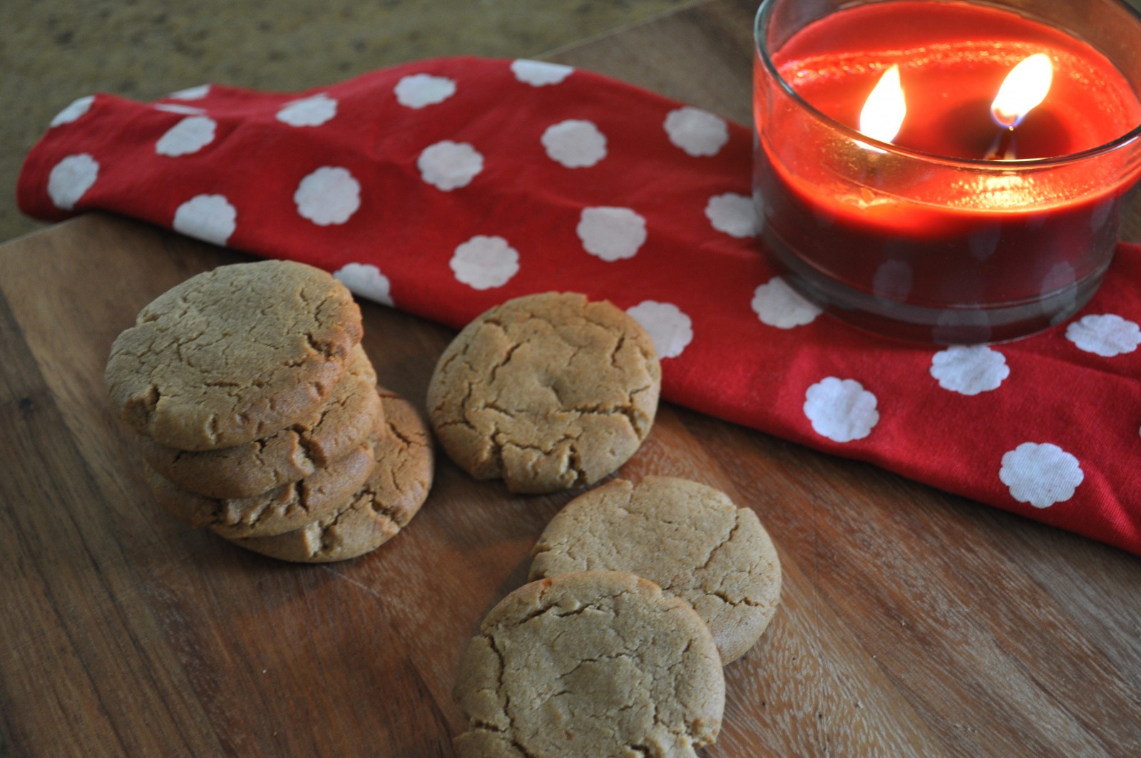 Ginger nut cookies Claire K Creations