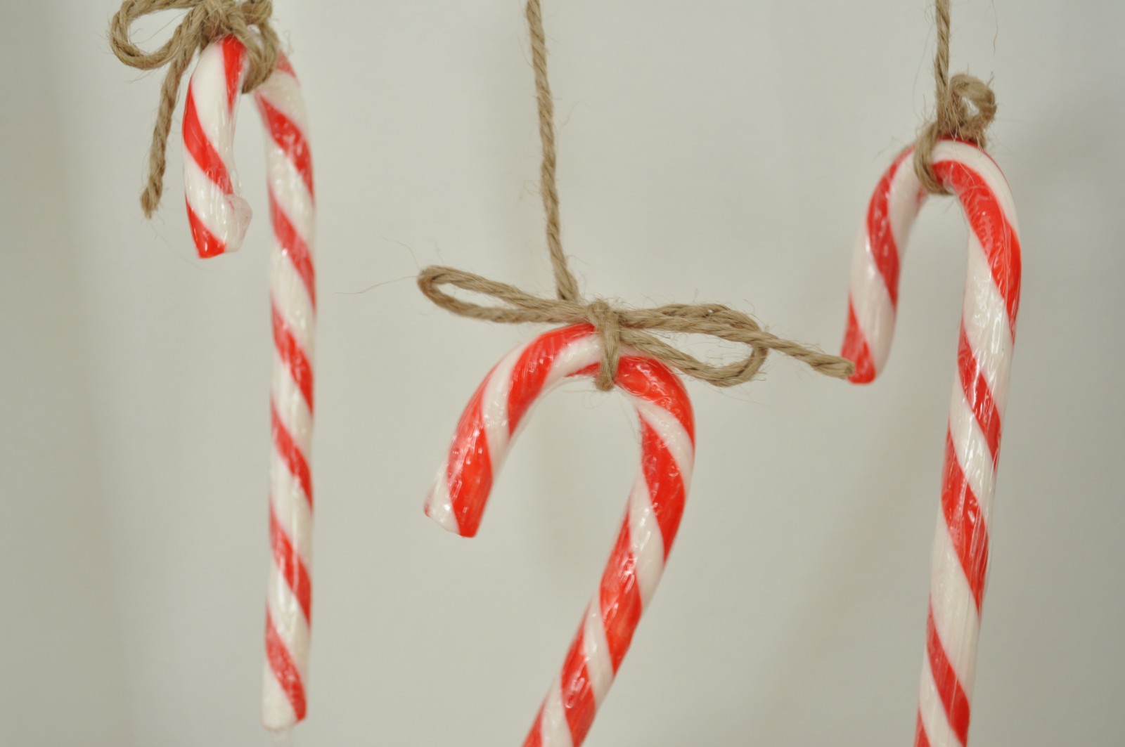 Candy cane hanging decorations Claire K Creations