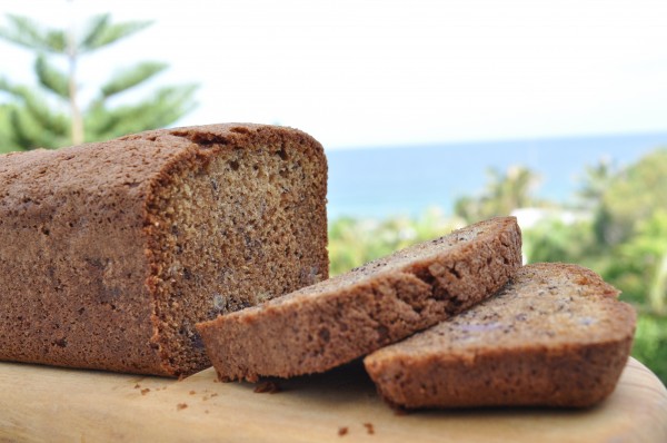 Banana bread by the beach