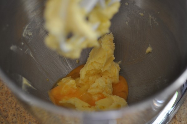 Adding egg