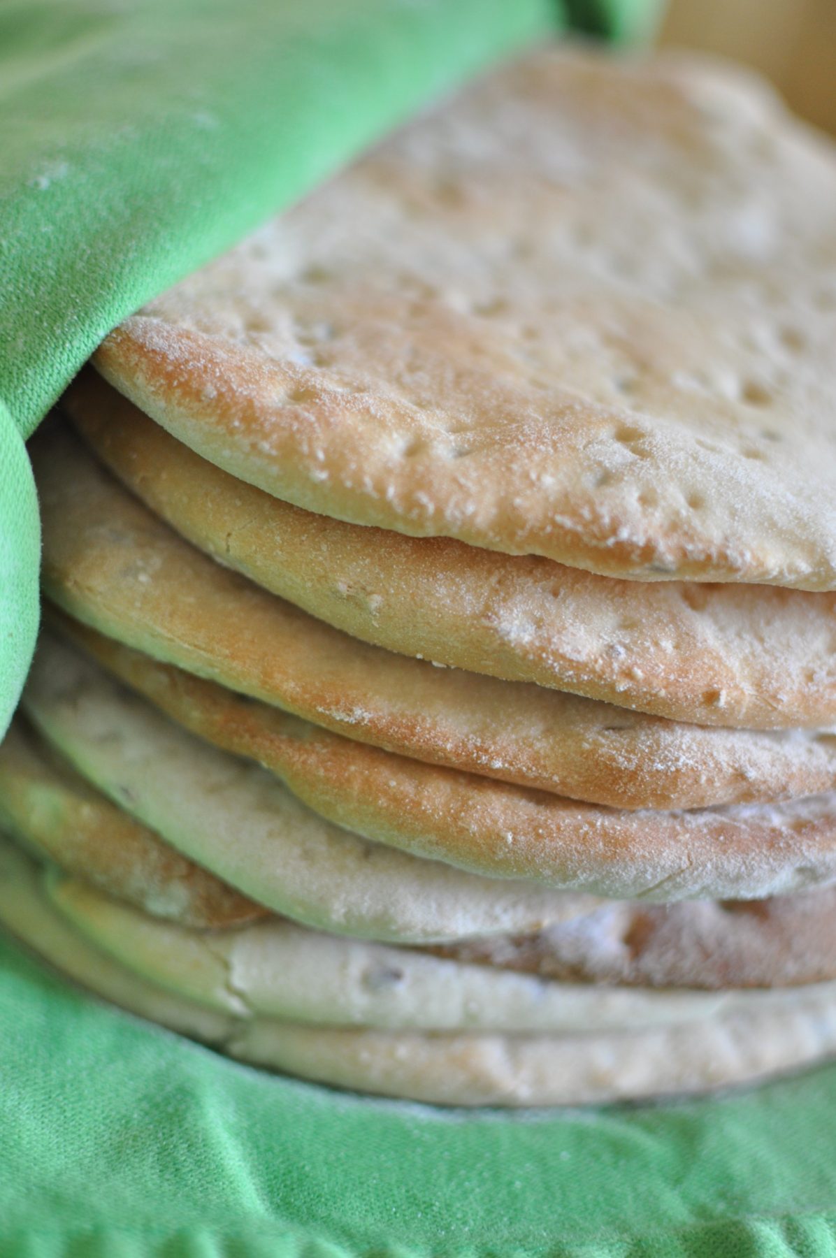 Easy peasy pita bread and a very quick dinner idea - Claire K Creations