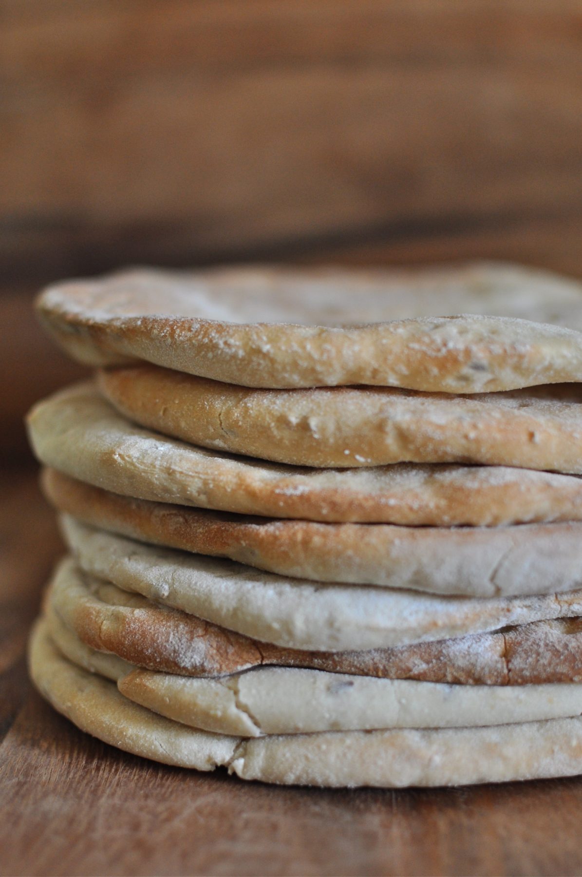 Easy peasy pita bread and a very quick dinner idea - Claire K Creations