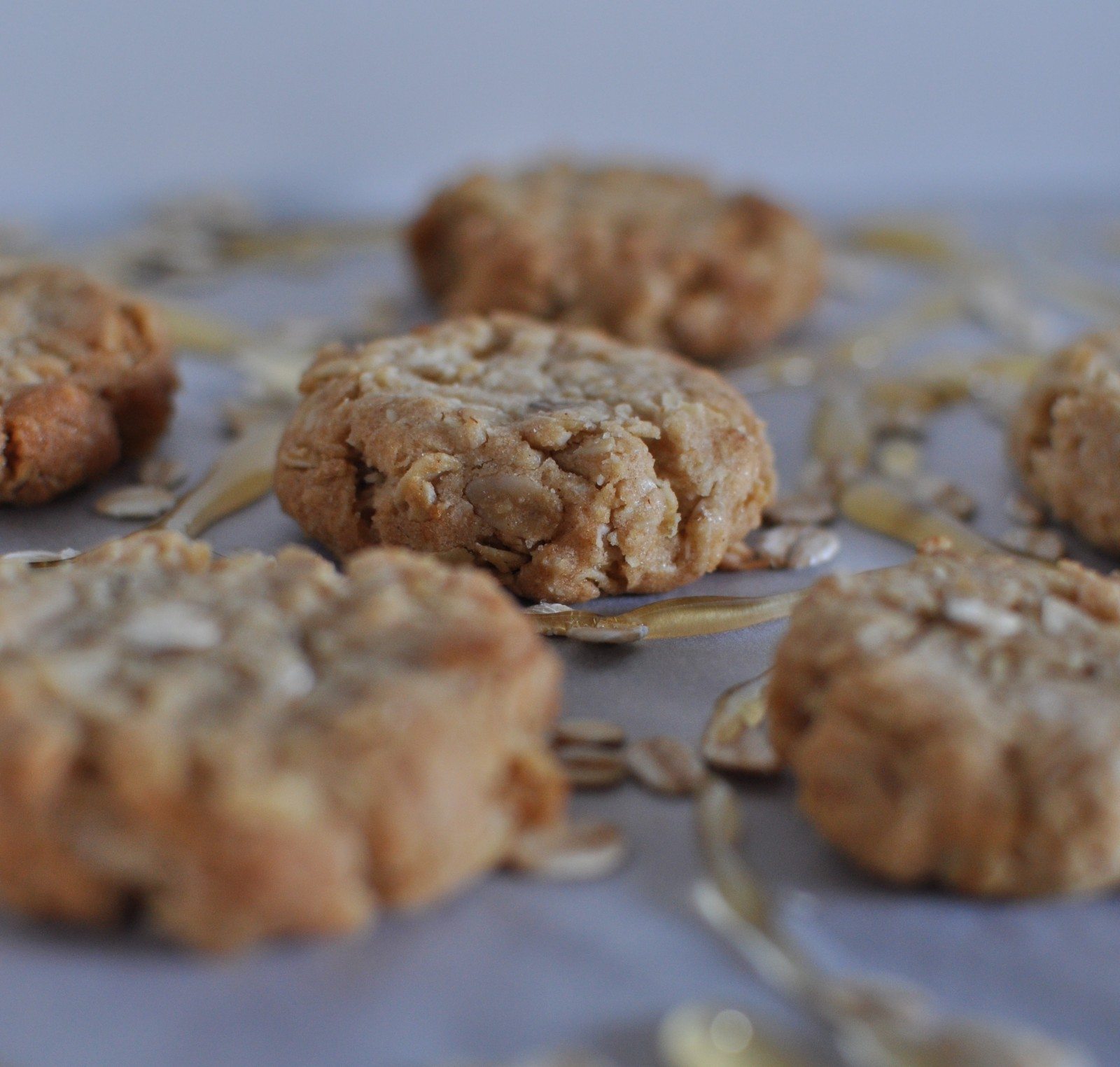 Honey and oat biscuits Claire K Creations