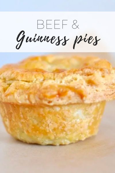Beef and Guinness pies (simple, pub-style recipe)