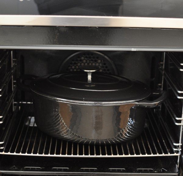 Warming the pot