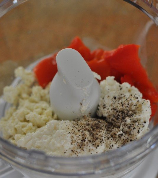Into the food processor