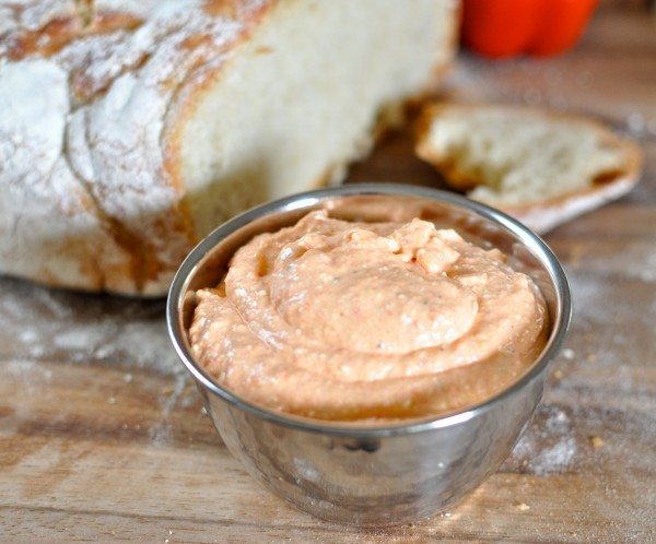 Feta and capsicum dip