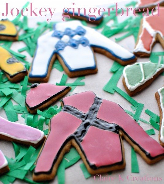 Jockey silk biscuits