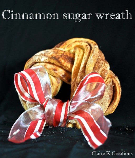 Cinnamon sugar wreath