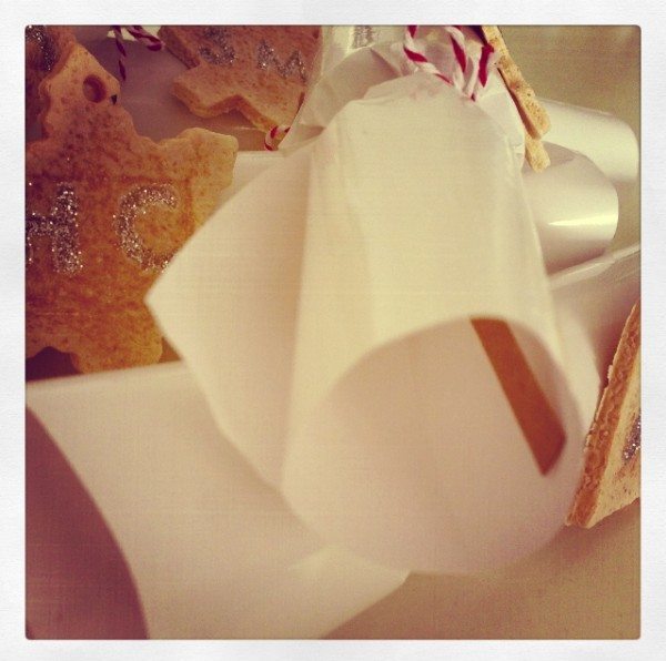 Homemade Christmas crackers