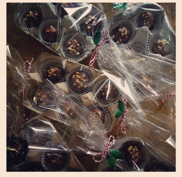 Macadamia truffles