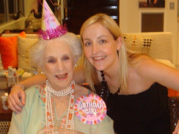 The Birthday girl on her 93rd Birthday