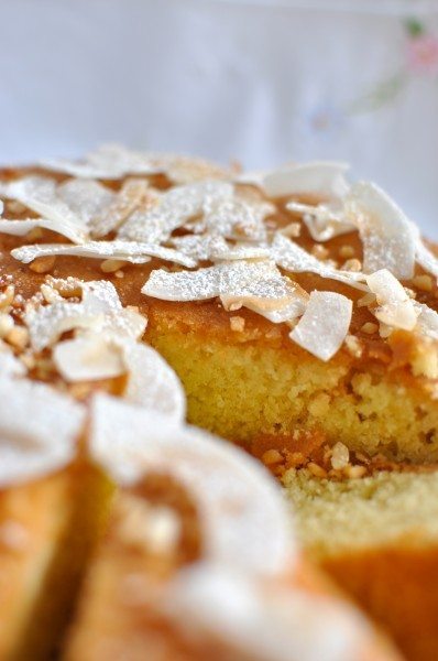 Simple lime cake