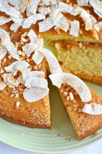 Simple lime cake