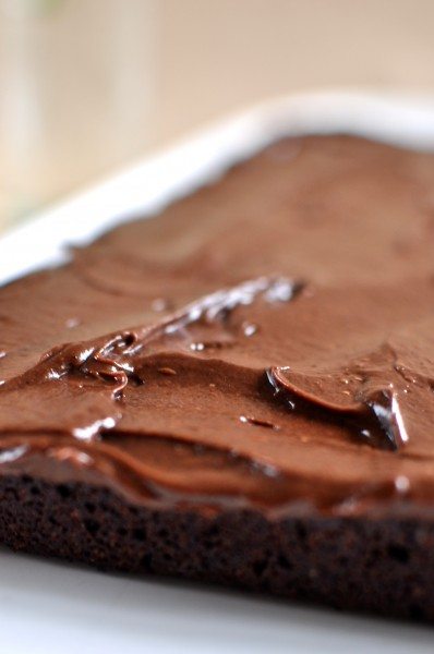 Rich chocolate paleo vegan icing
