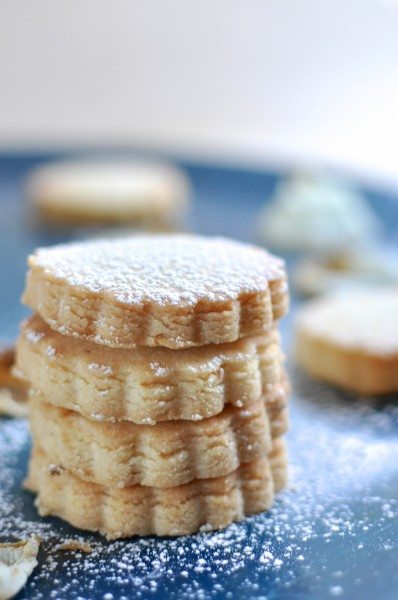 Orange shortbread