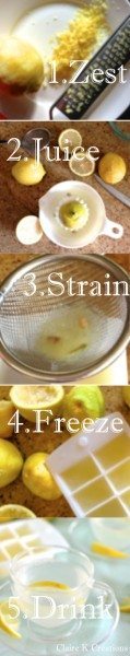 Time saving lemon tea