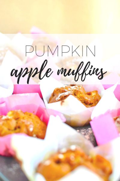 Pumpkin apple muffins - like pumpkin scones in muffin form